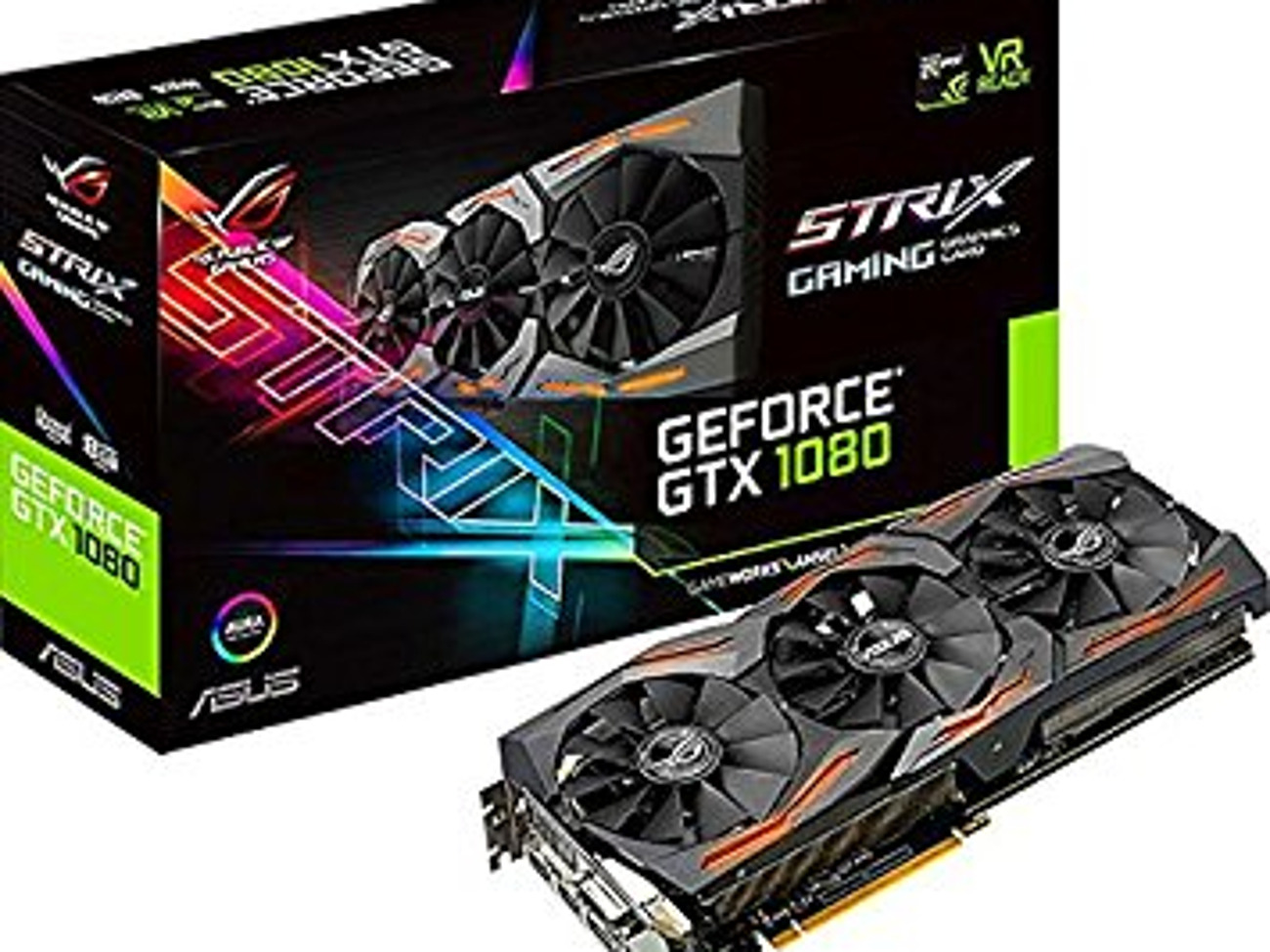 Nvidia gtx 1080 strix oc graphics card