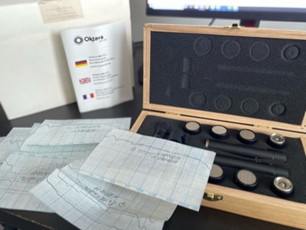 Oktava mk-012 msp6 matched pair condensor microphone