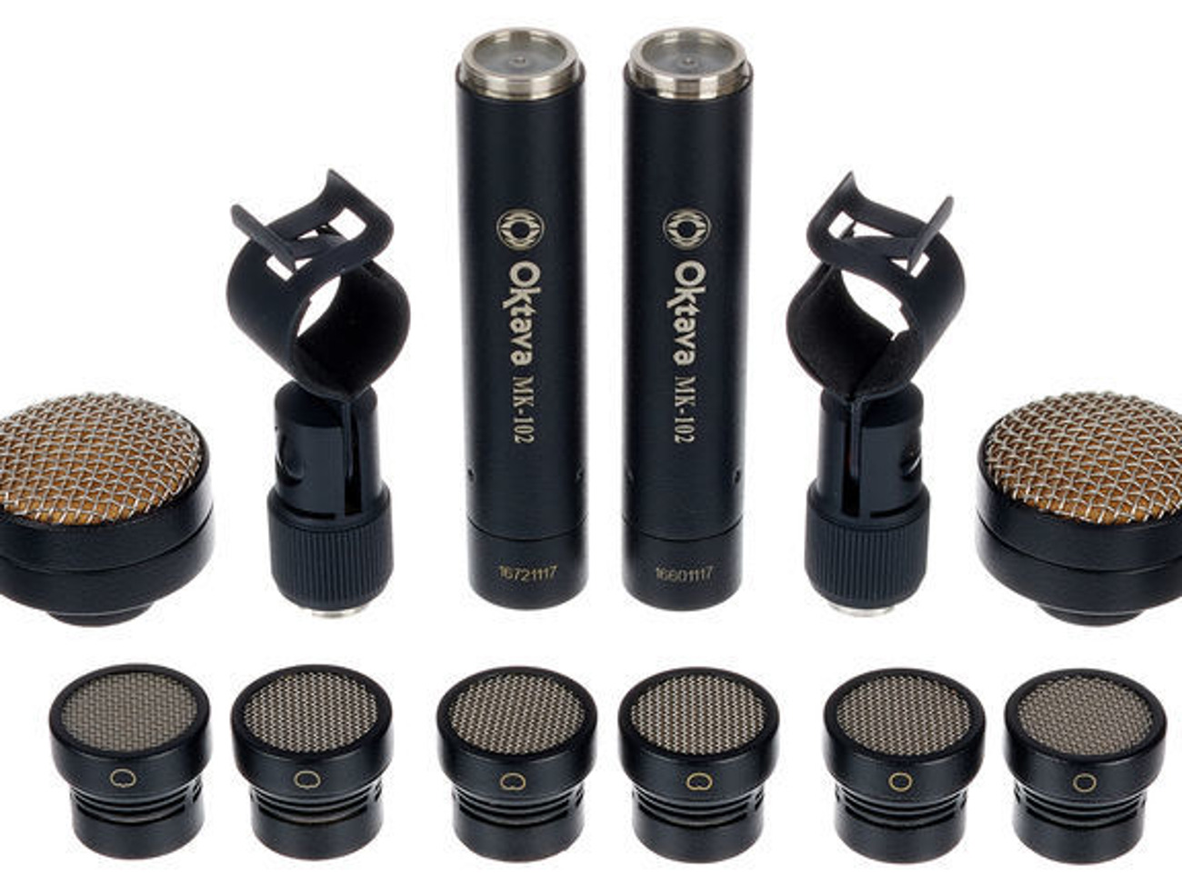 Oktava mk012 pair with omni/card/hyper capsules