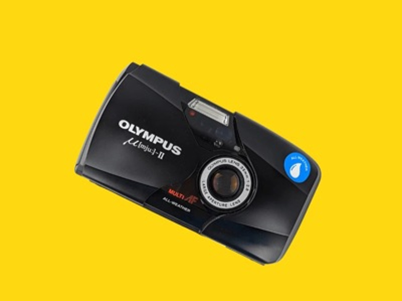 Olympus mju ii f/2.8 - 35mm portable film camera 