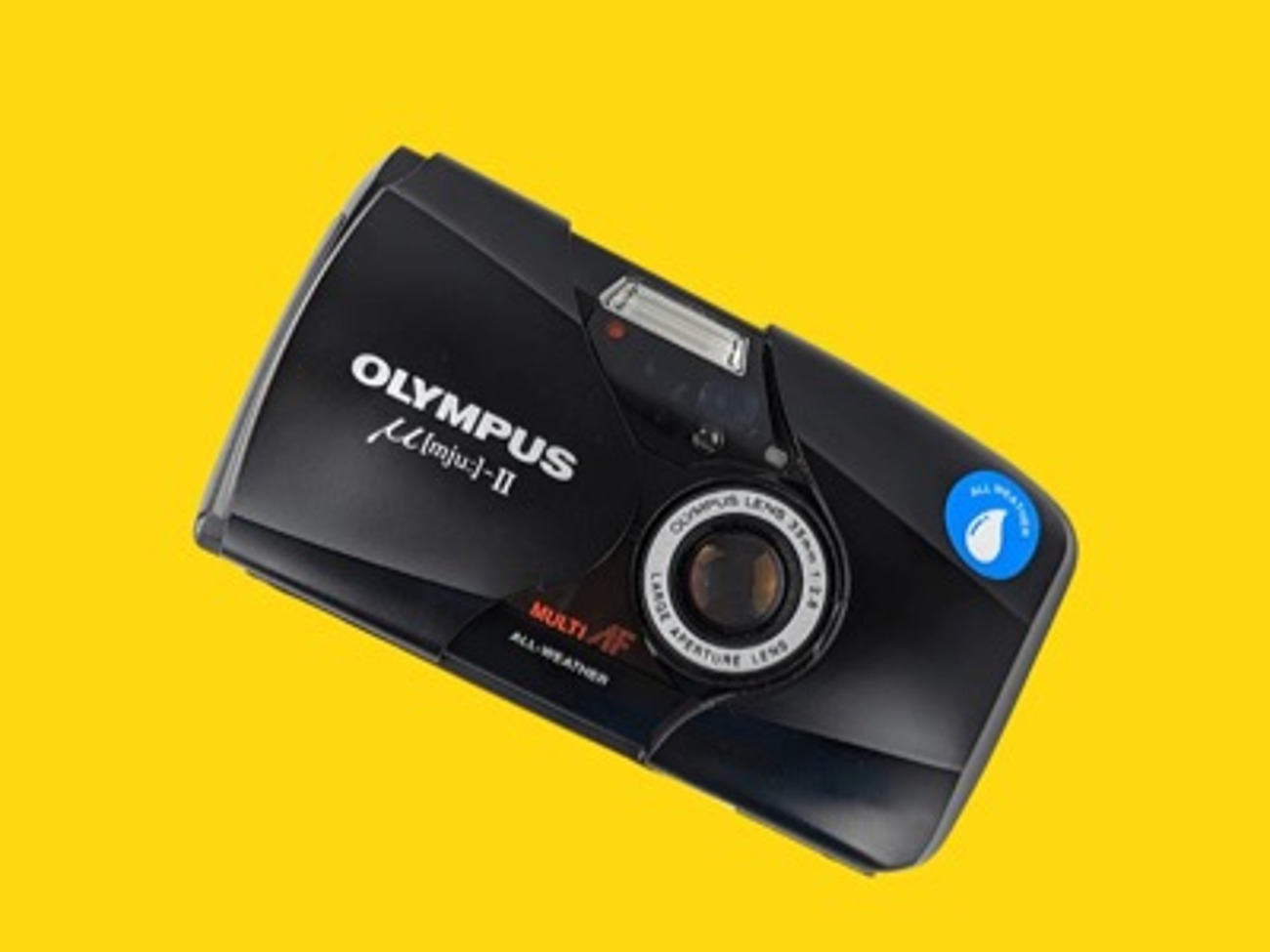 Olympus mju ii f/2.8 - 35mm portable film camera