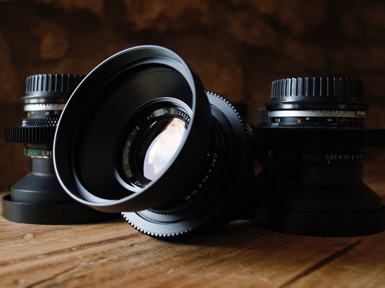 Olympus om zuiko ef mount 6x lens set 