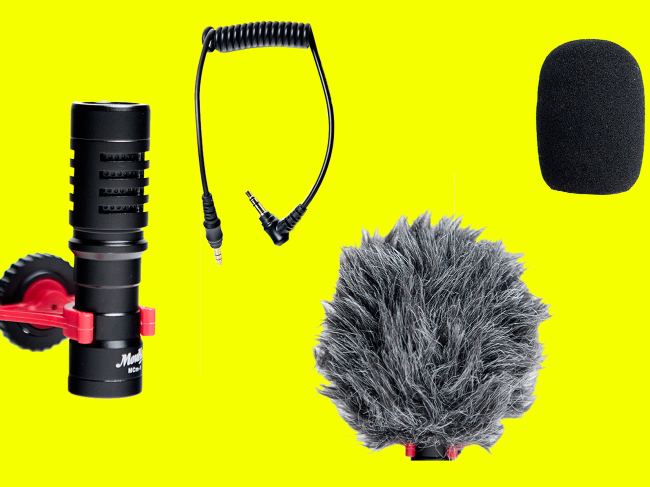 On camera microphone
