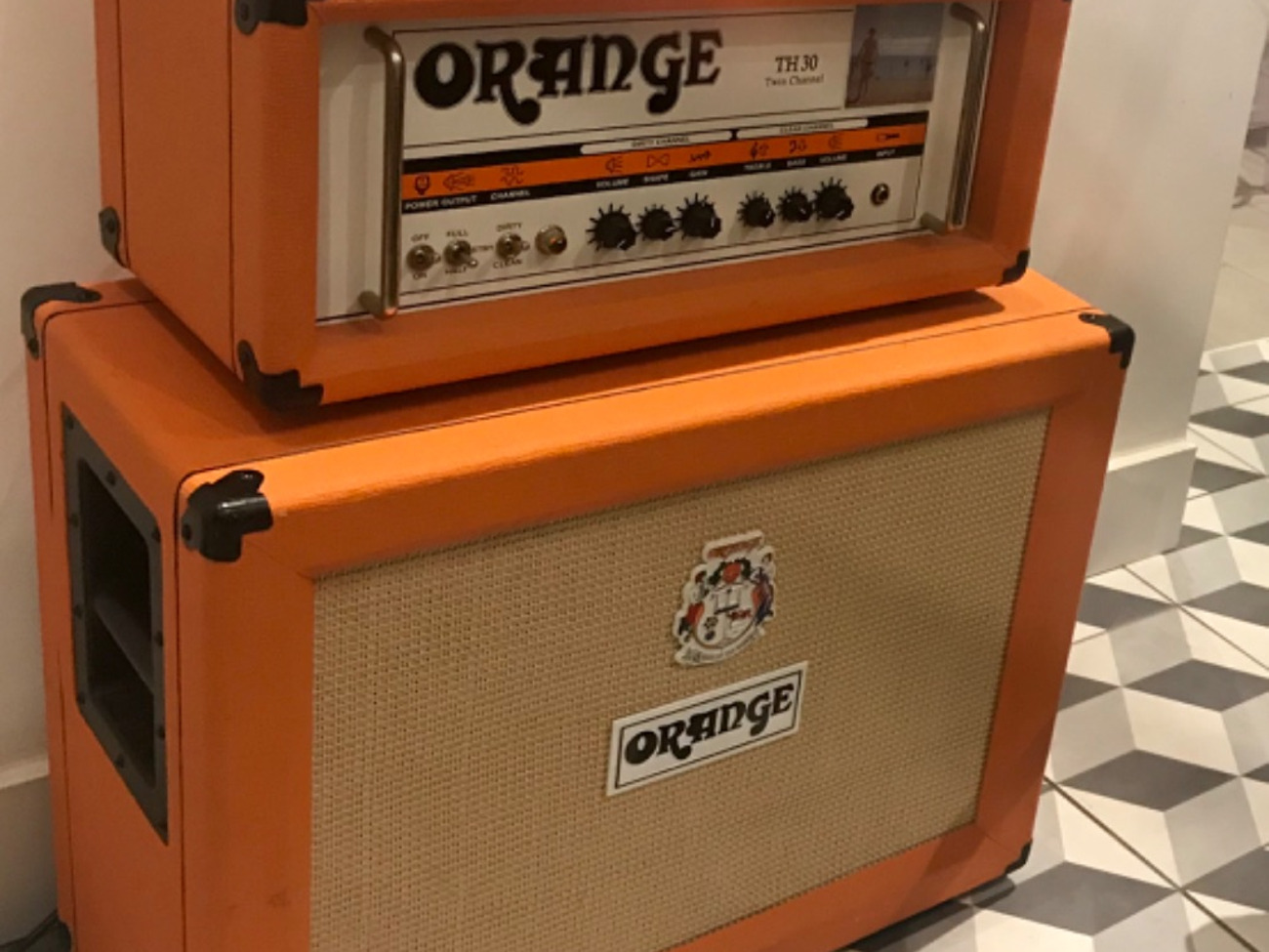 Orange th30 valve guitar head 