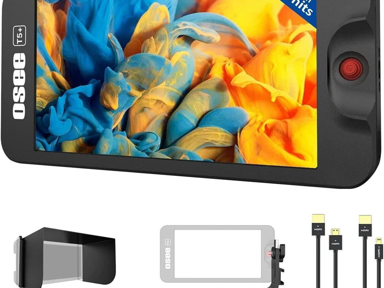 Osee t5+ on camera monitor