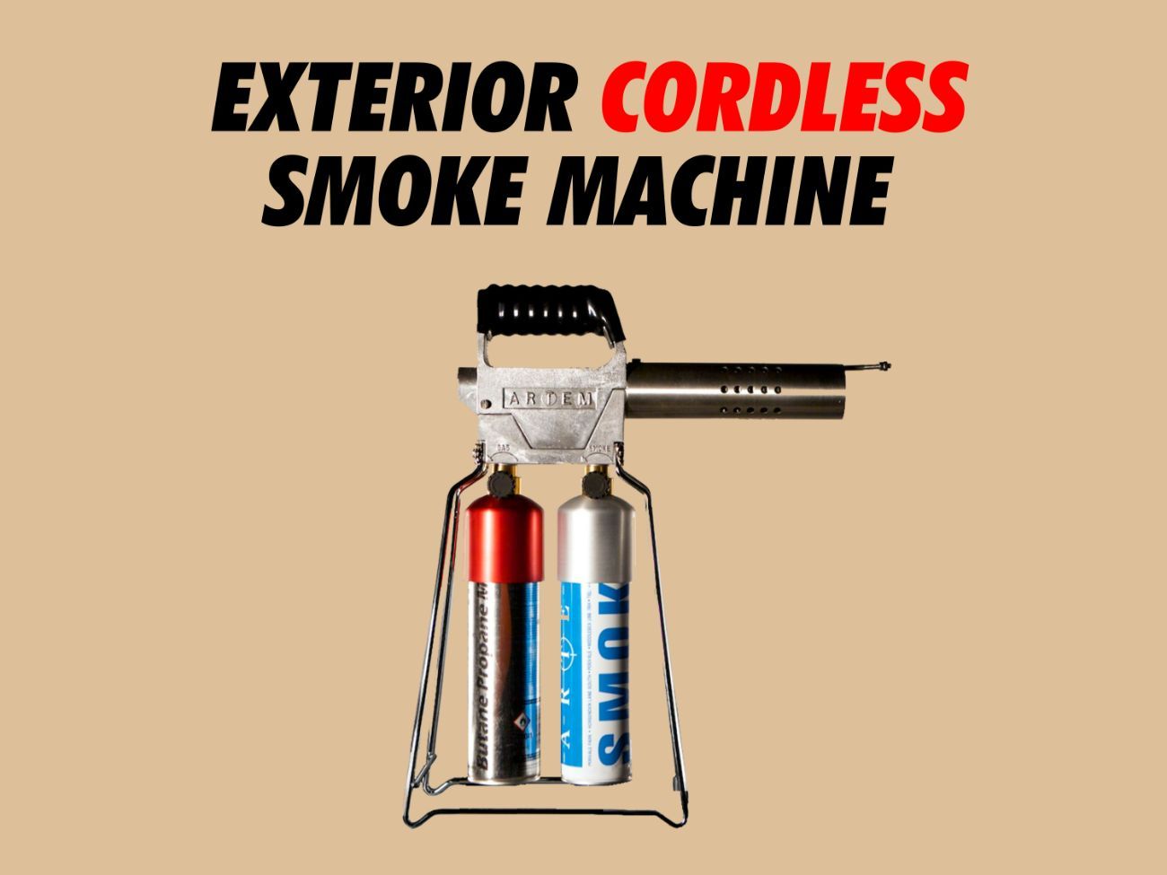Outdoor cordless exterior smoke machine artem