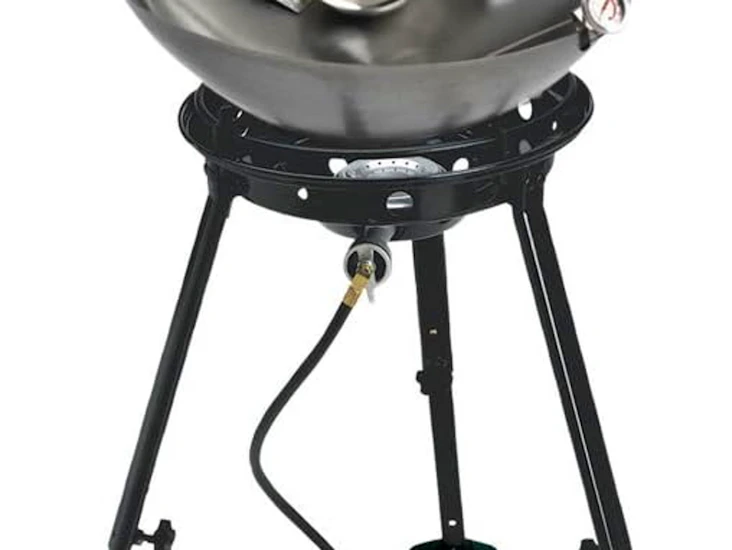 Outdoors gourmet 22 inch carbon steel wok kit