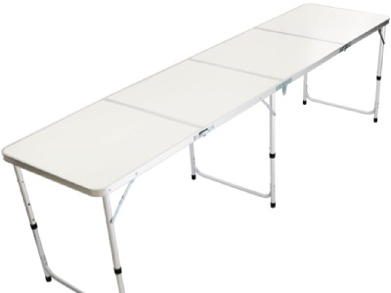 Oypla 8ft folding outdoor extending work top table 