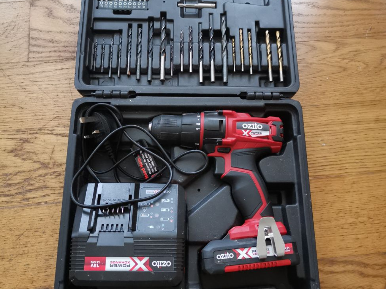 Ozito cordless combi drill