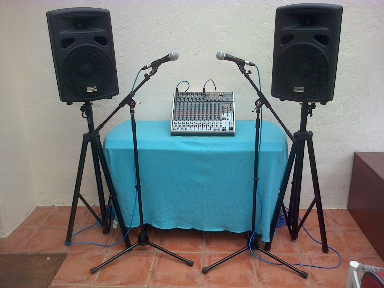 Pa system 500 watt group/entertainers pa system 