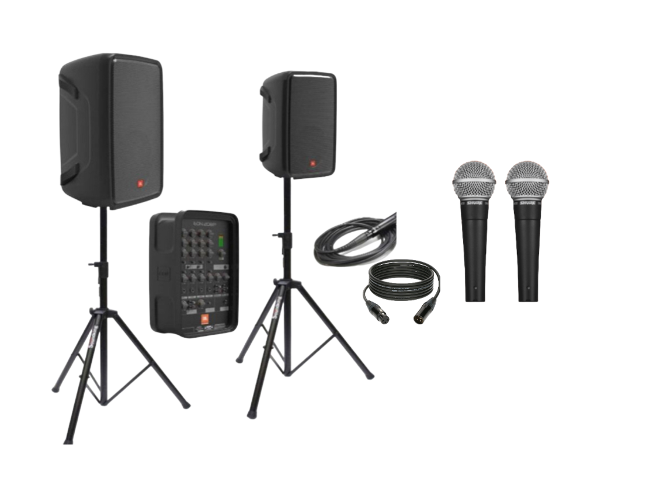 Sound System Dj Rave Speakers Rent PA System JBL Portable Speaker