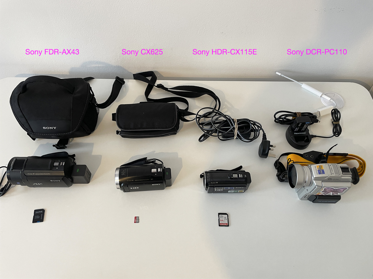 ジャンク ソニー SONY DCR-PC110 ハンディーカム（ジャンク