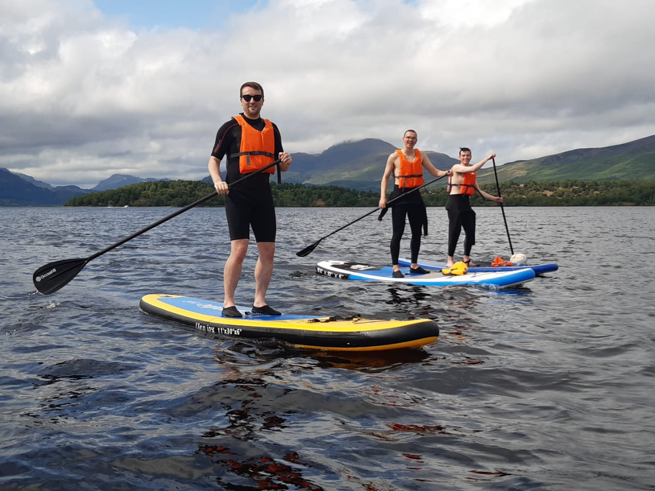 Paddle board (sup) + buoyancy aid