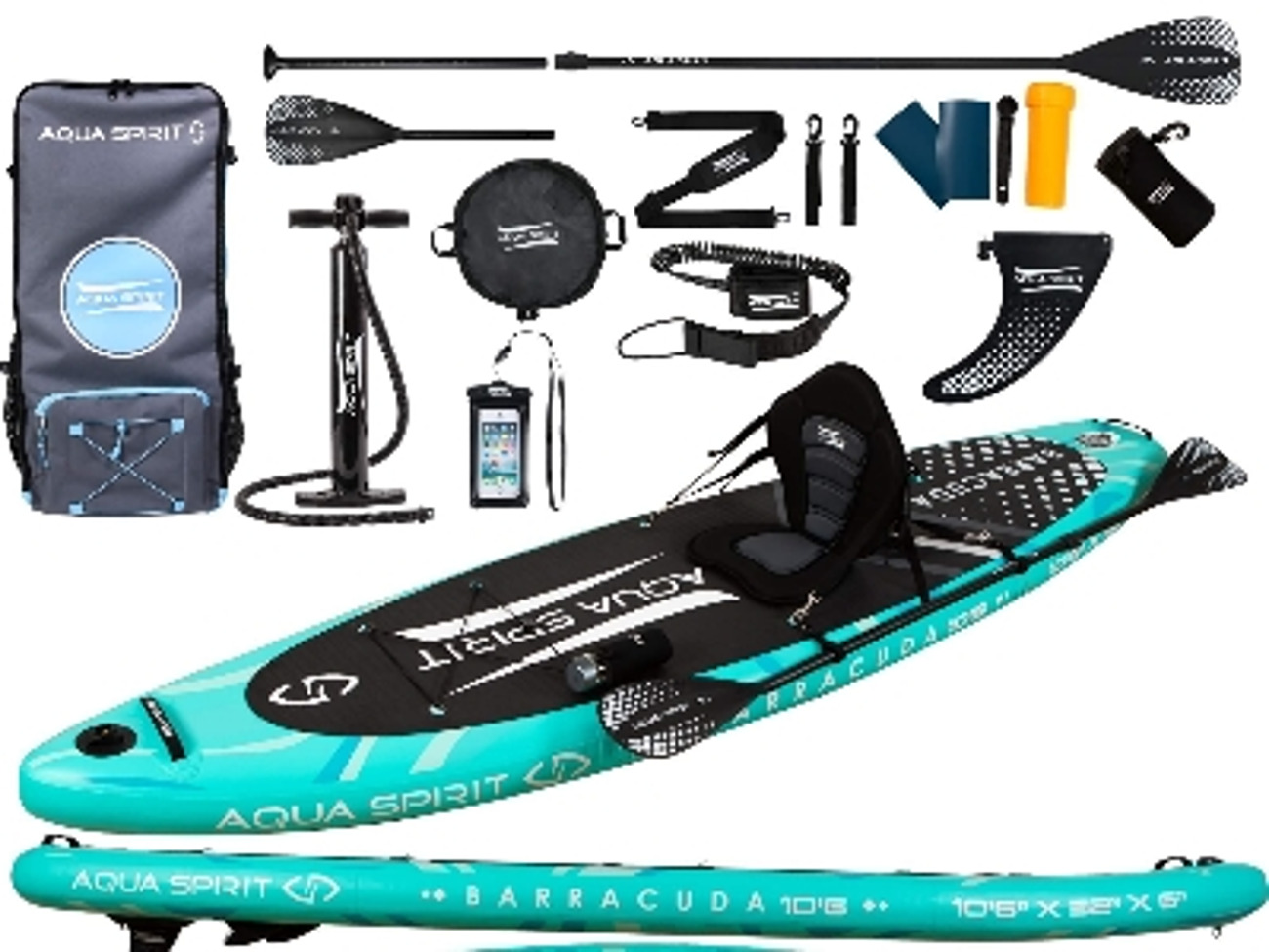 Paddle board with kayak chair 