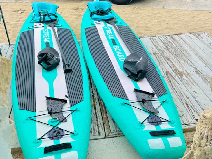 Paddle boards for rent!