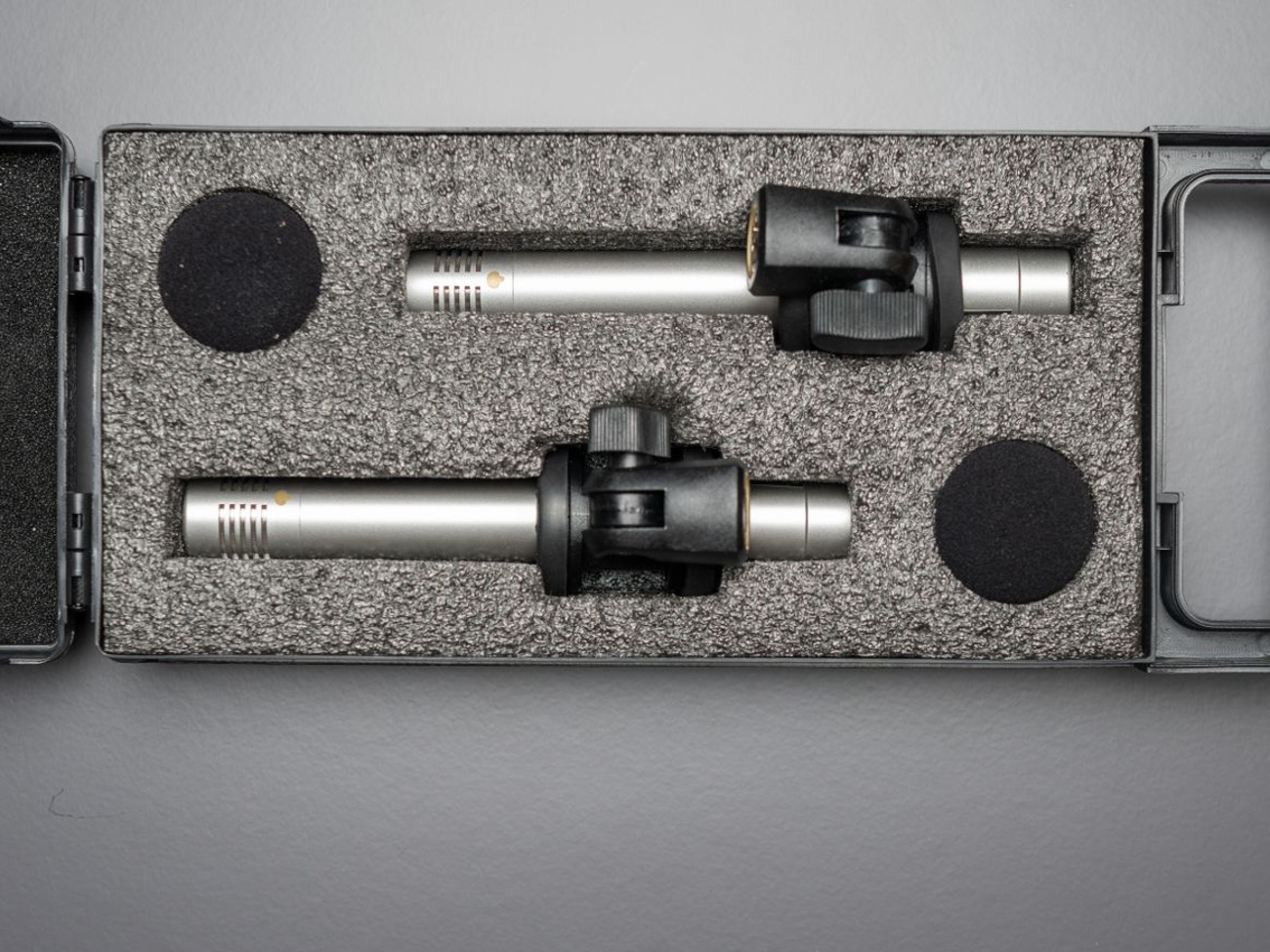Pair saomson c02 microphone