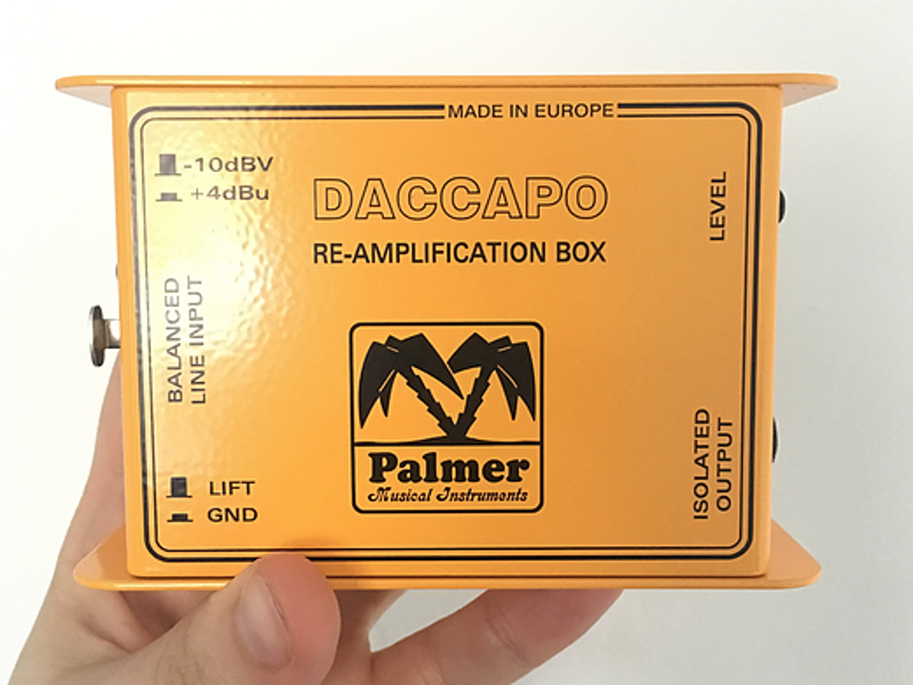 Palmer DACCAPO : Reamping Box (リアンプ)(ご予約受付中)
