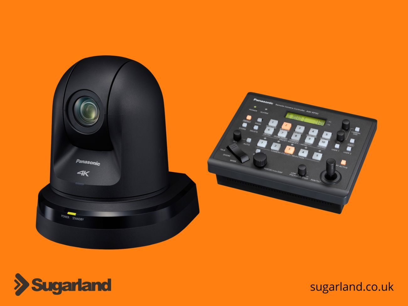 Panasonic aw-ue70 remote ptz camera + aw-rp50 controller