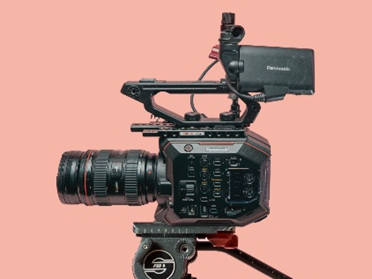 Ir capable panasonic eva1 5.7k digital cinema camera - basic package for infra red filming