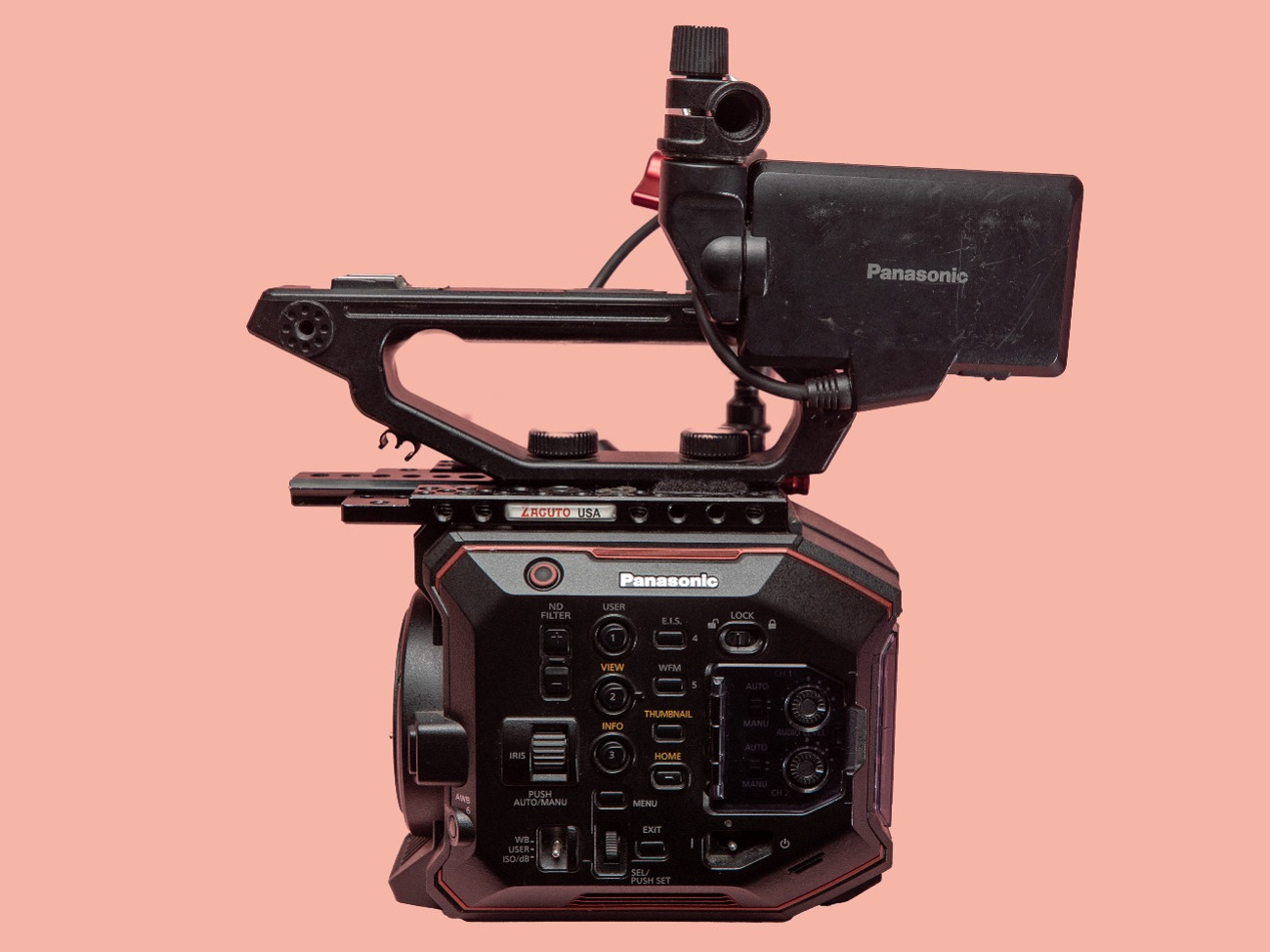 Ir capable panasonic eva1 5.7k digital cinema camera - suitable for infrared filming