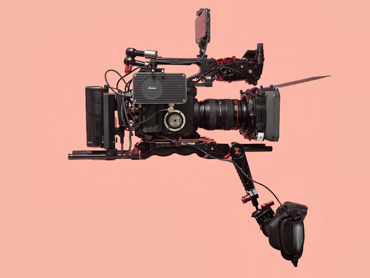 Ir capable panasonic eva1 5.7k digital cinema camera production package for infra red filming