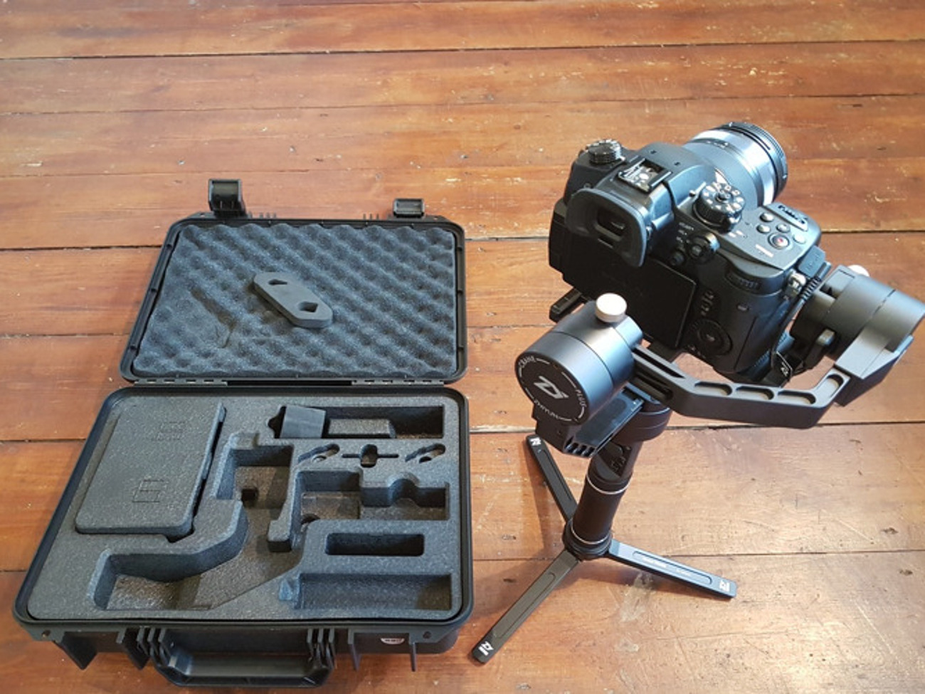 Panasonic gh5 (v-log) (body only) with zhiyun crane plus 3 gimbal