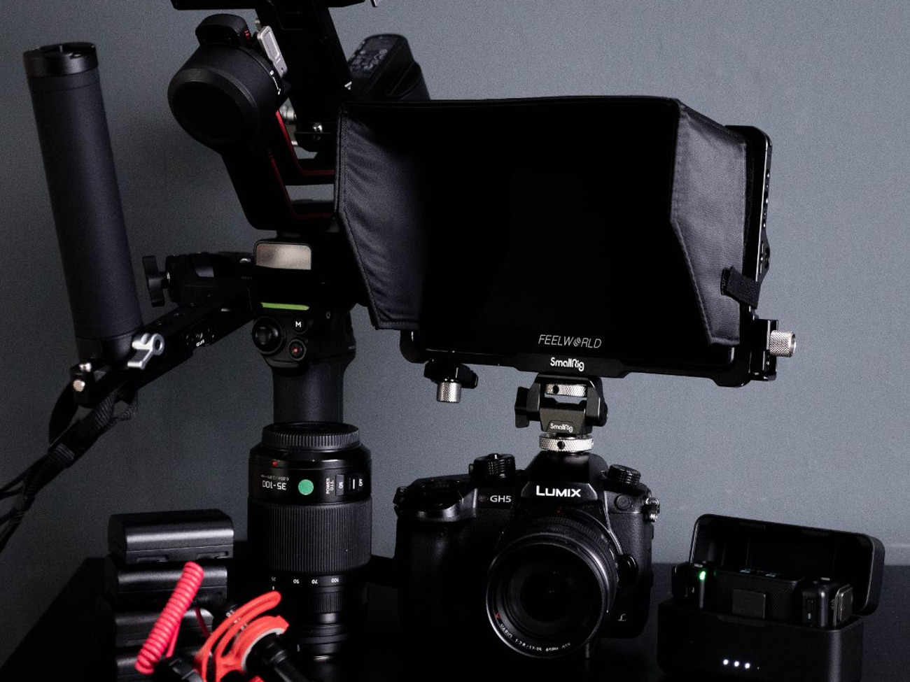 Panasonic gh5 professional video shooting kit