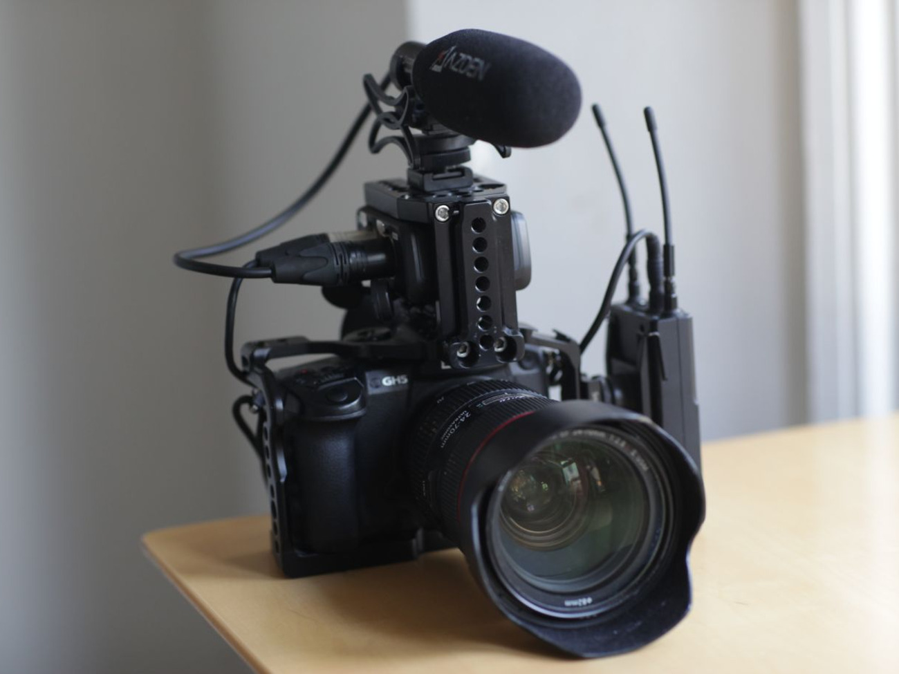 Panasonic gh5 'run & gun' shooting kit 