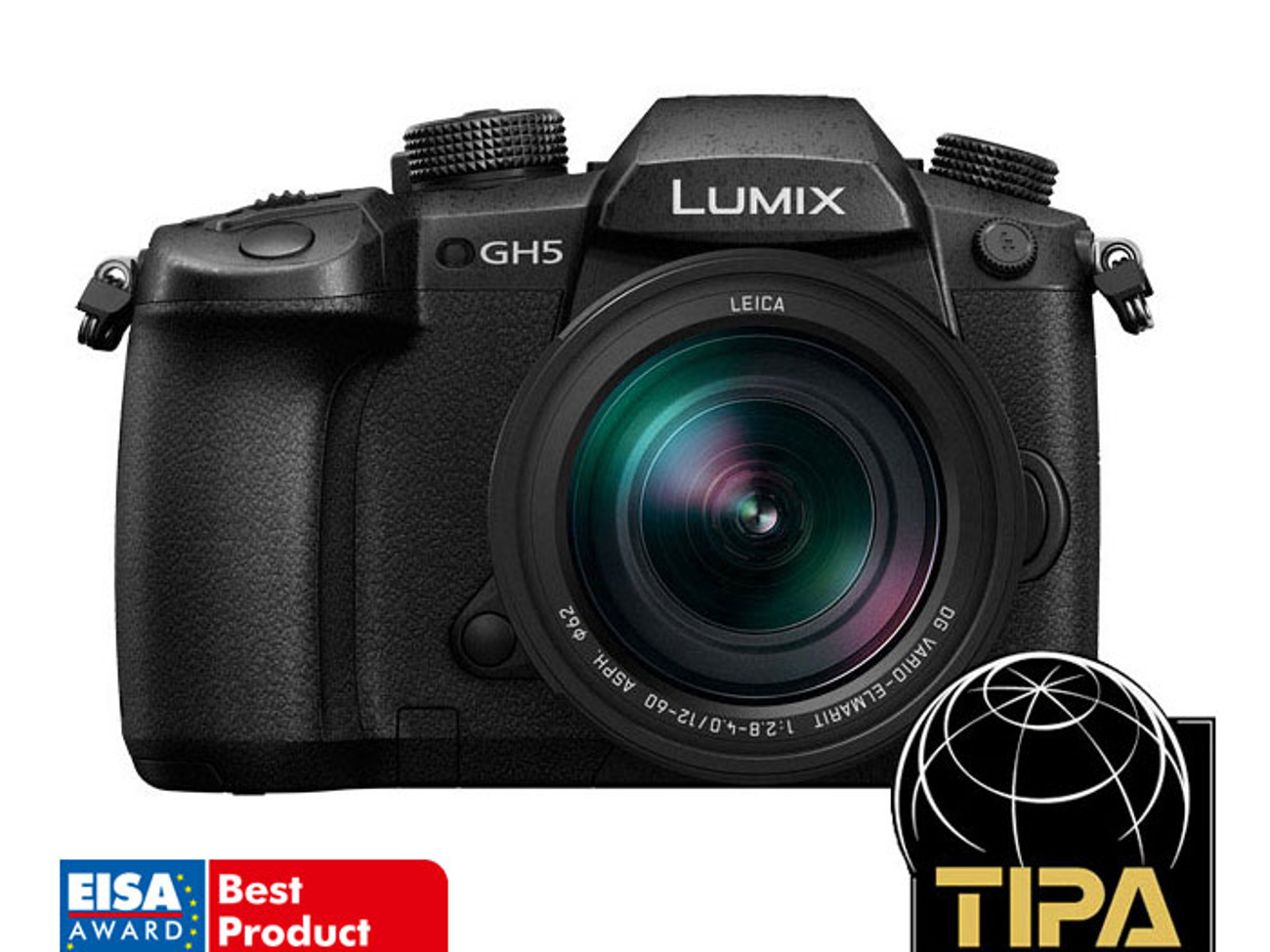 Panasonic gh5 with 12-60mm f/3.5-5.6 + sd cards