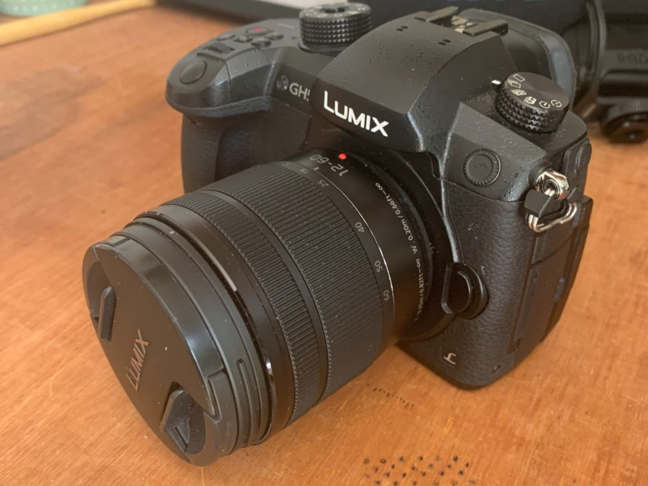 Panasonic gh5 with panasonic 12-60mm f/3.5-5.6 lens