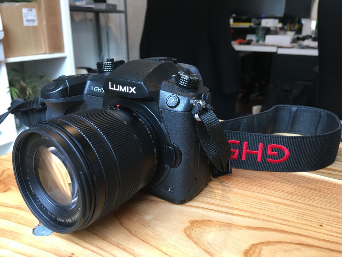 Panasonic gh5 with panasonic 12-60mm f/3.5-5.6 lens