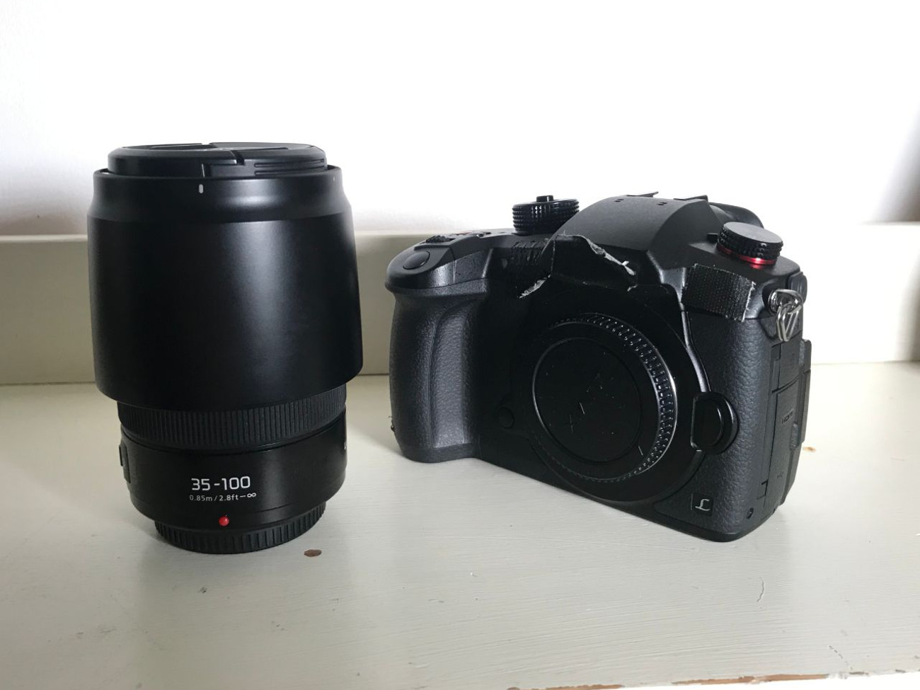 Panasonic gh5s camera + choice of 2 lenses