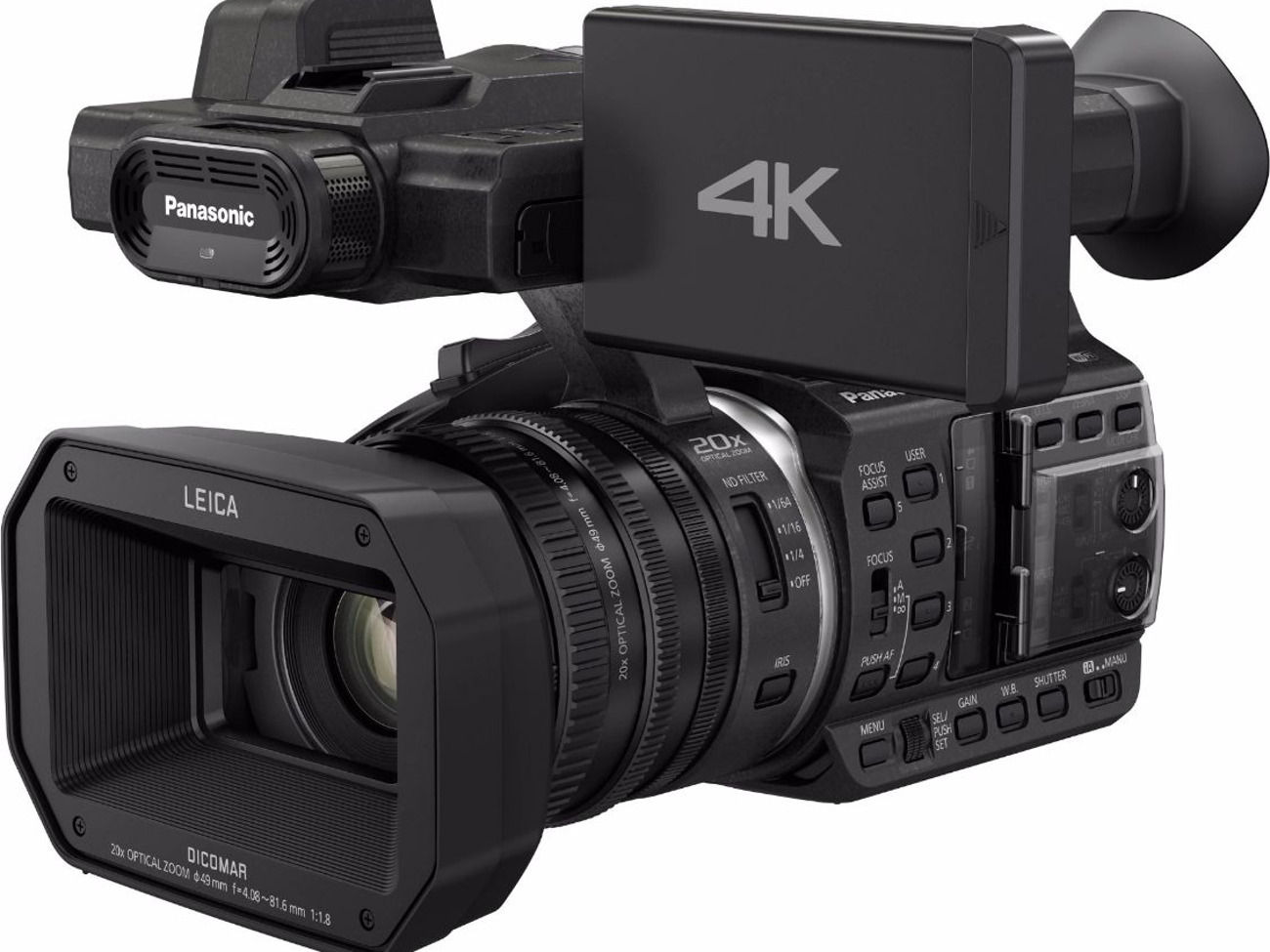 Panasonic hcx-1000 4k video camera