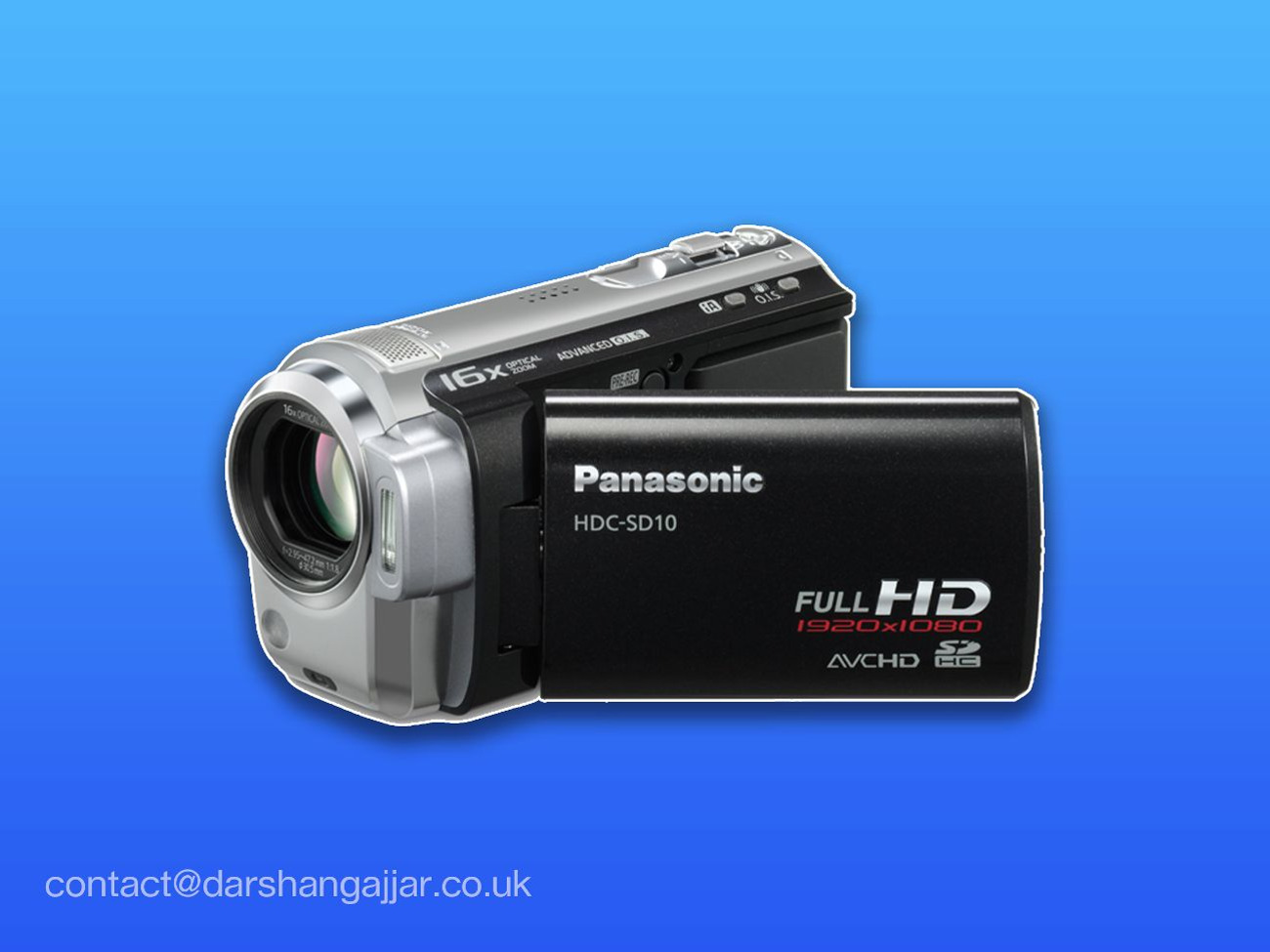 Panasonic hdc-sd10 handy dad camcorder camera 