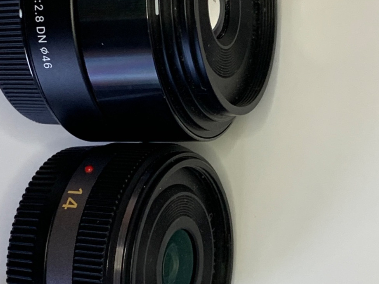 14 mm and 30mm panasonic olympus sigma mft