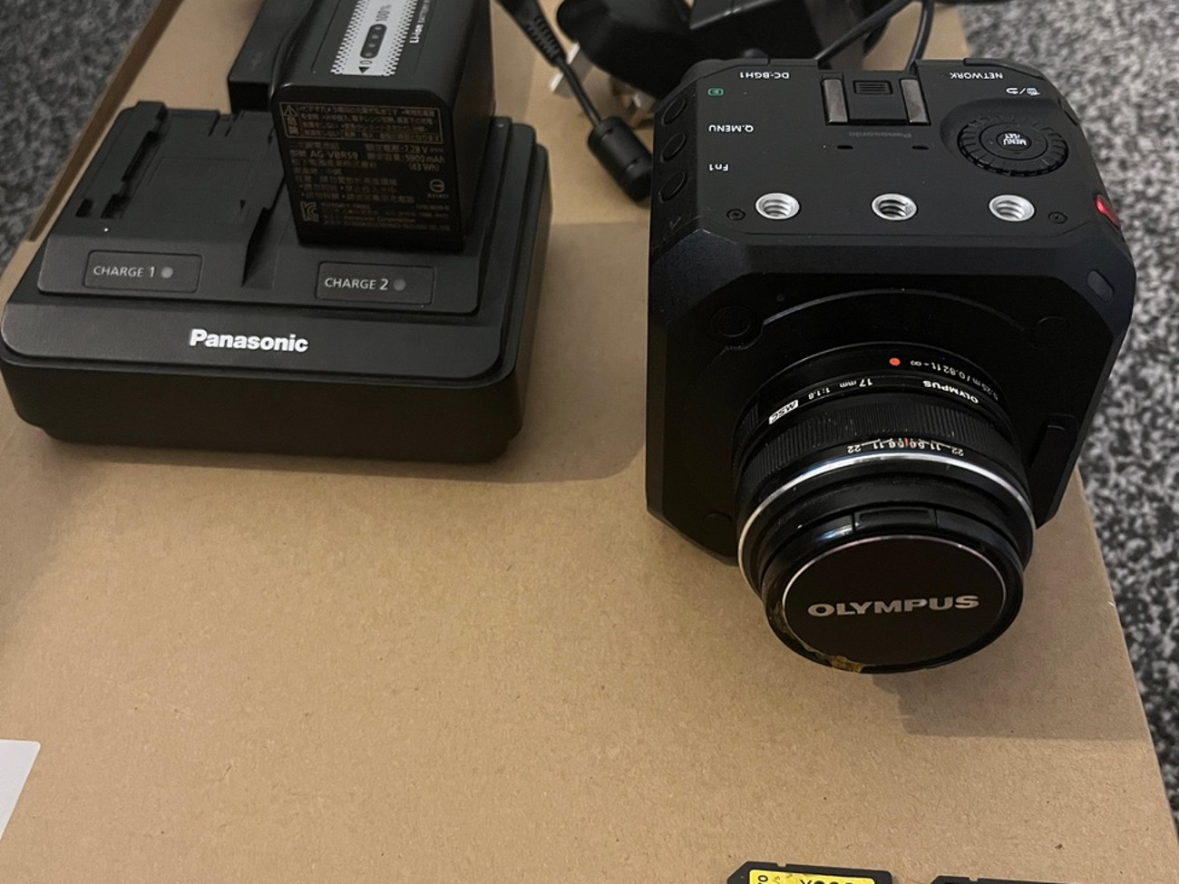 Panasonic lumix dc-bgh1e mirrorless 4k production camera