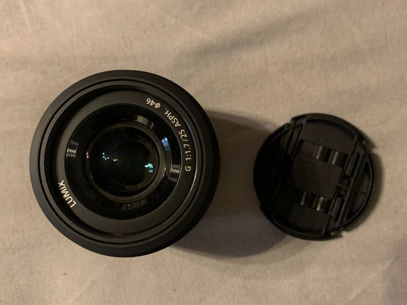 Panasonic lumix g 25mm prime lens