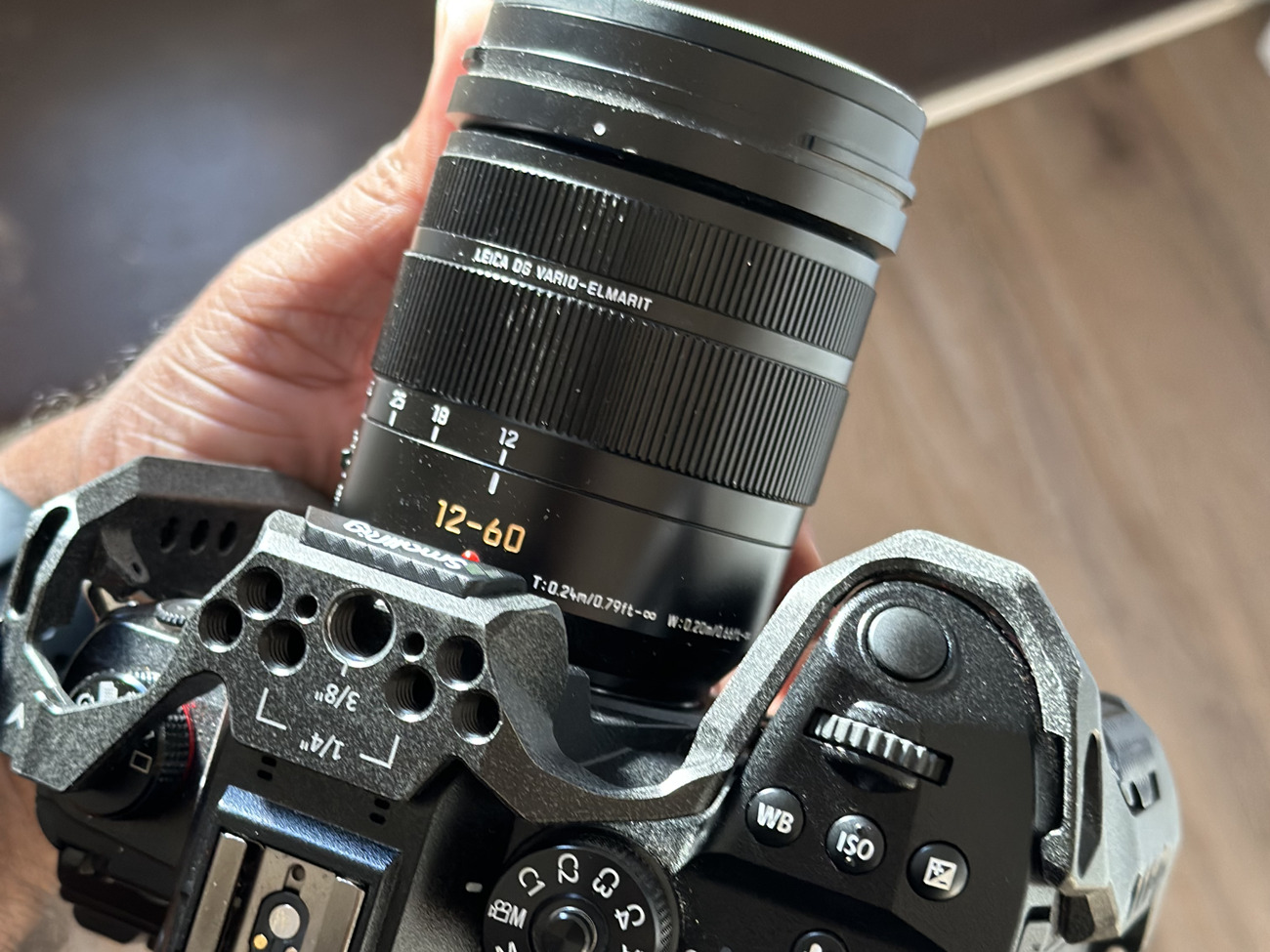 Panasonic lumix gh6 with leica 12-60 & 128gb cfexpress card