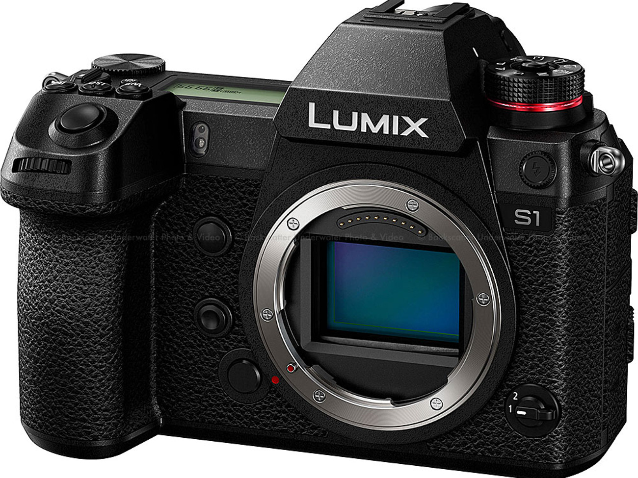 Panasonic lumix s1 6k full frame camera w/ef adapter