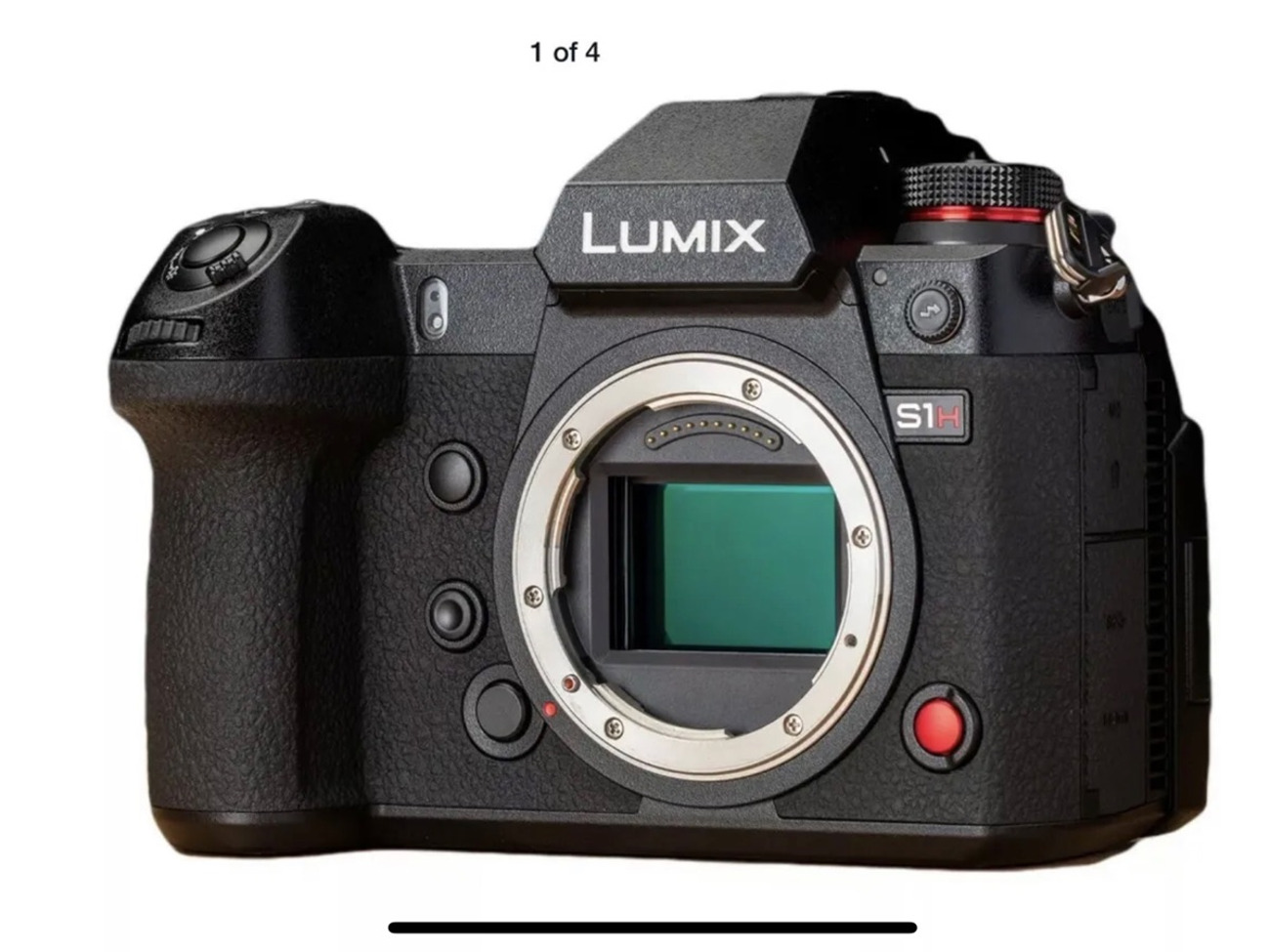 Panasonic lumix s1h full-frame 6k camera body 