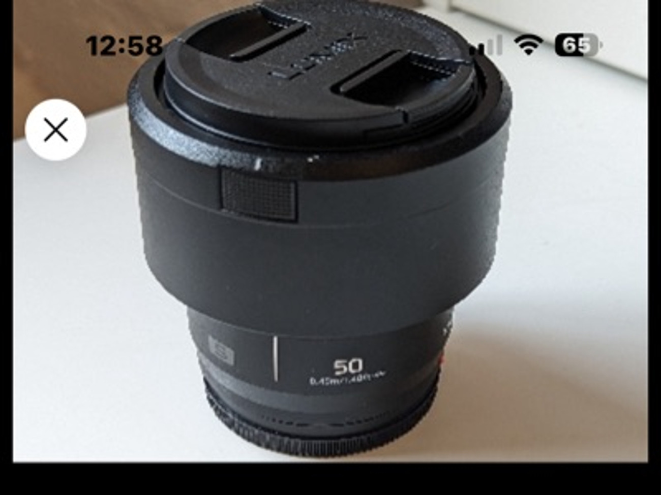 Panasonic lumix s50 f1.8 lens 50mm
