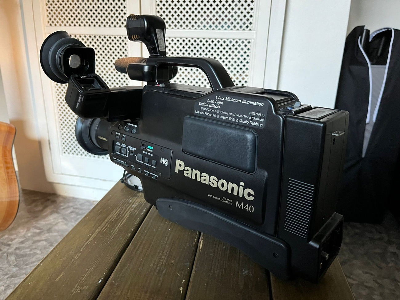 Rent VHS PANASONIC M40 VIDEO CAMERA WITH x NEW BATTERIES NEW