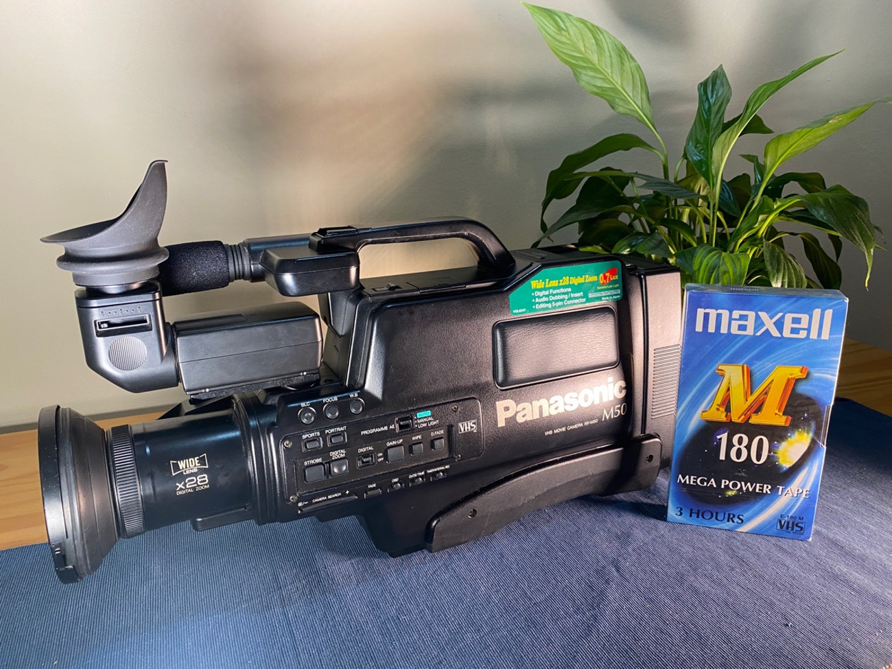 Rent 📹 Panasonic M50 VHS Retro Video Camera 1990s from Nick V
