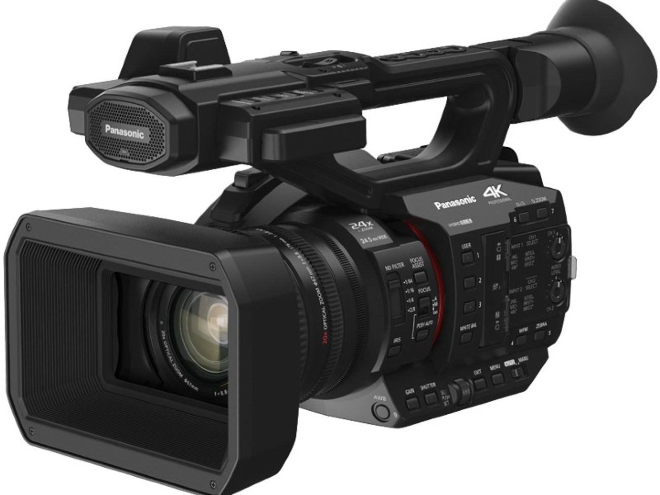 Panosonic x20 is a 4k professional camcorder