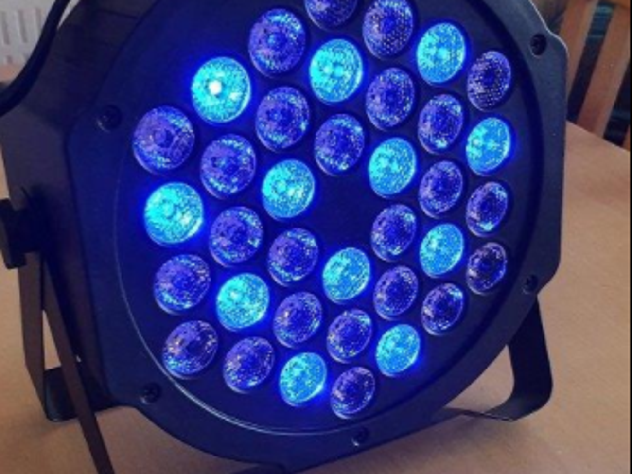 Party disco lights x 2 - stage lights x 2