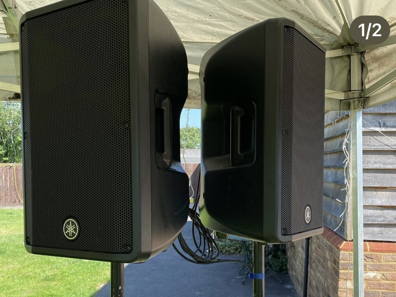 Party speaker hire - portable pa system bluetooth speaker