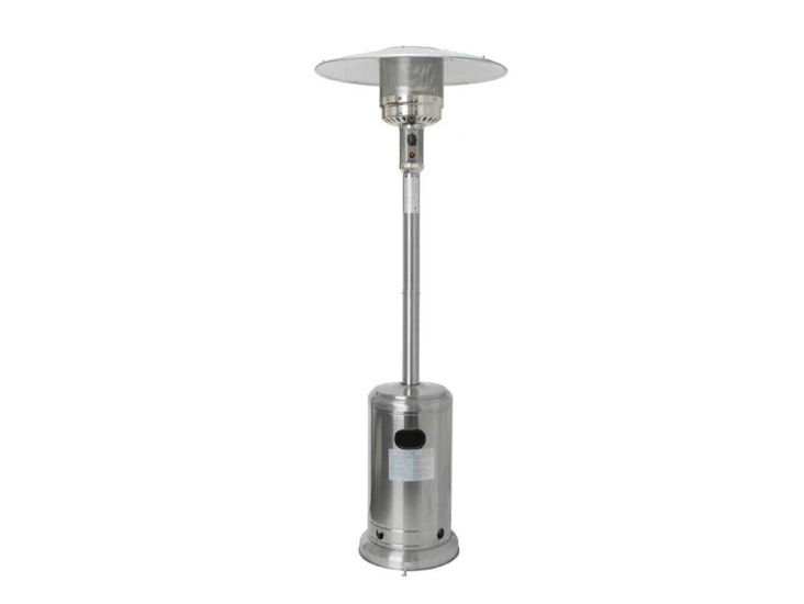 Patio heater with propane tank