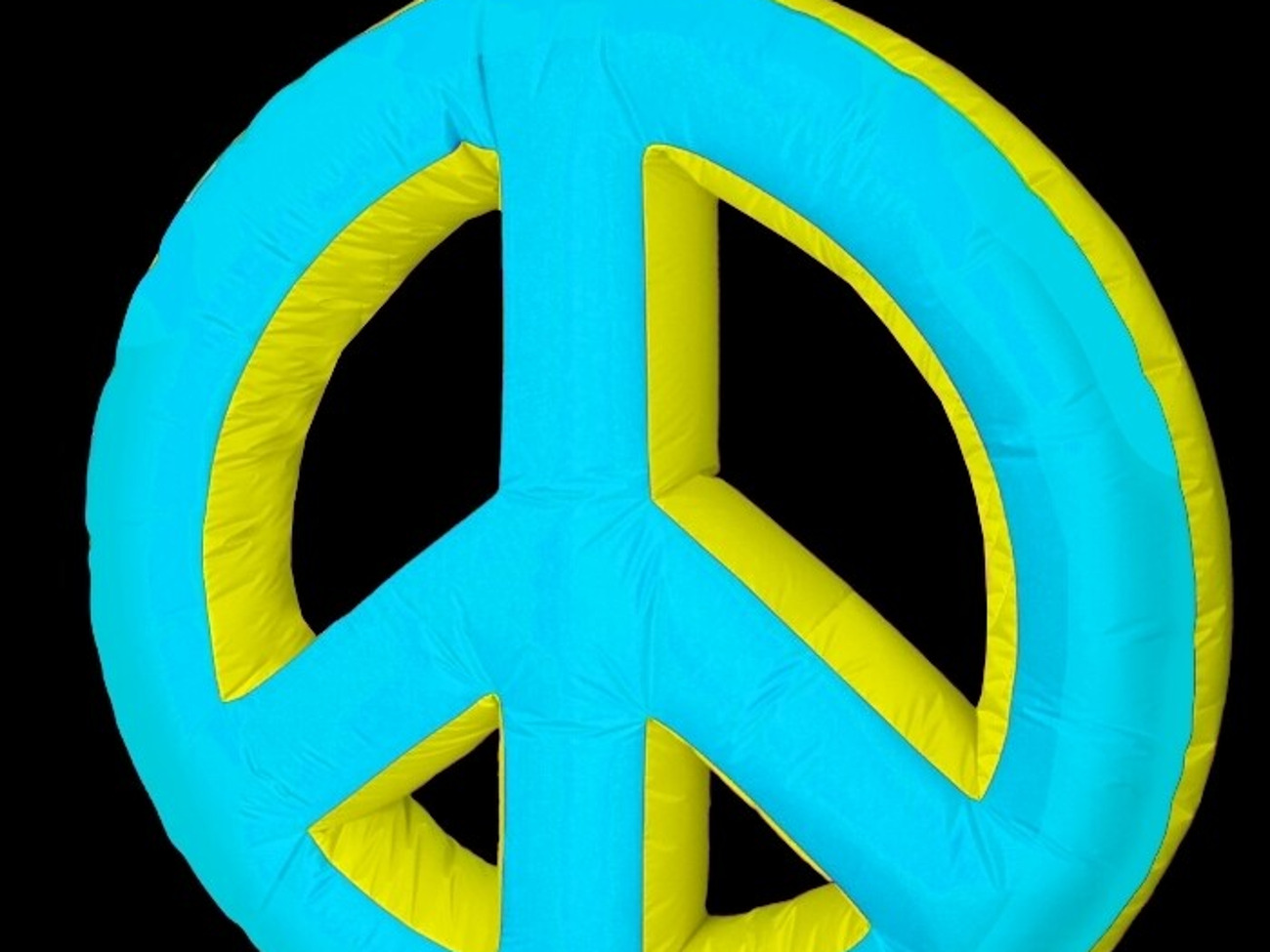 Peace sign inflatable
