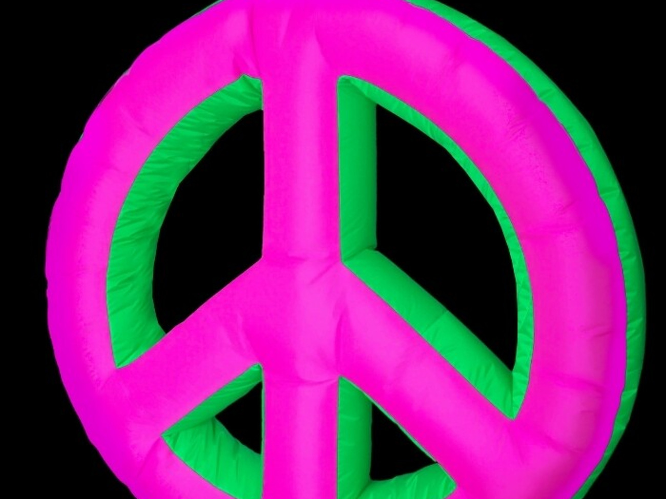 Peace sign inflatable