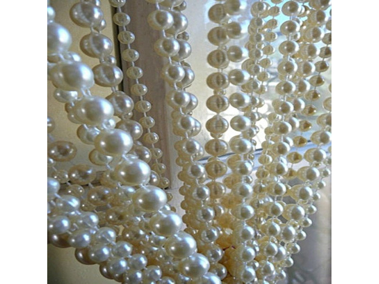 Pearls for a backdrop